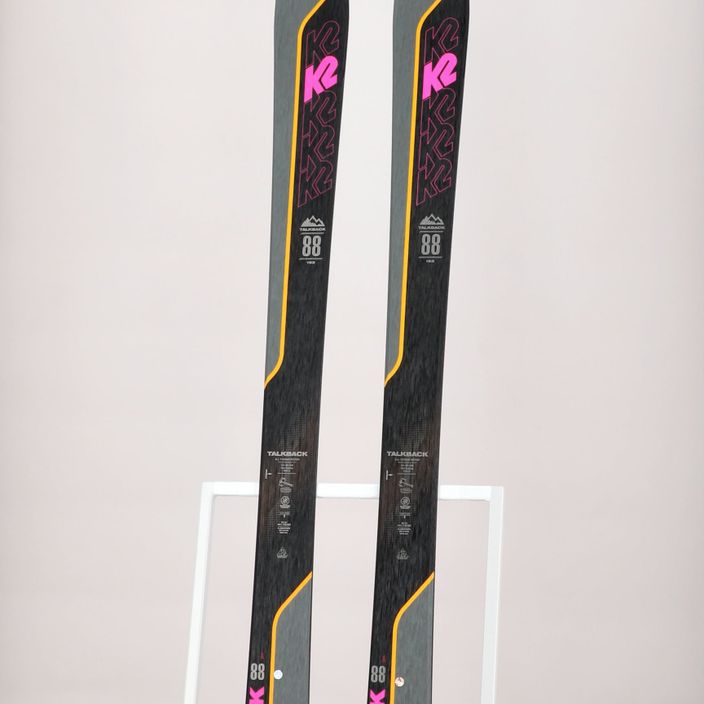 Γυναικείο skate ski K2 Talkback 88 γκρι 10E0601 10