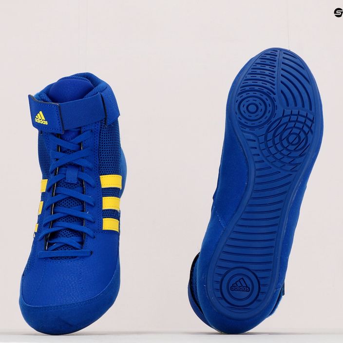Ανδρικά παπούτσια πυγμαχίας adidas Havoc μπλε FV2473 12