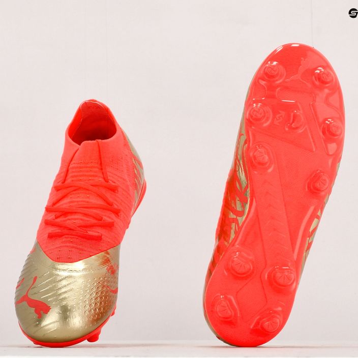 Ανδρικά ποδοσφαιρικά παπούτσια PUMA Future Z 2.4 Neymar Jr. FG/AG πορτοκαλί/χρυσό 107105 01 13