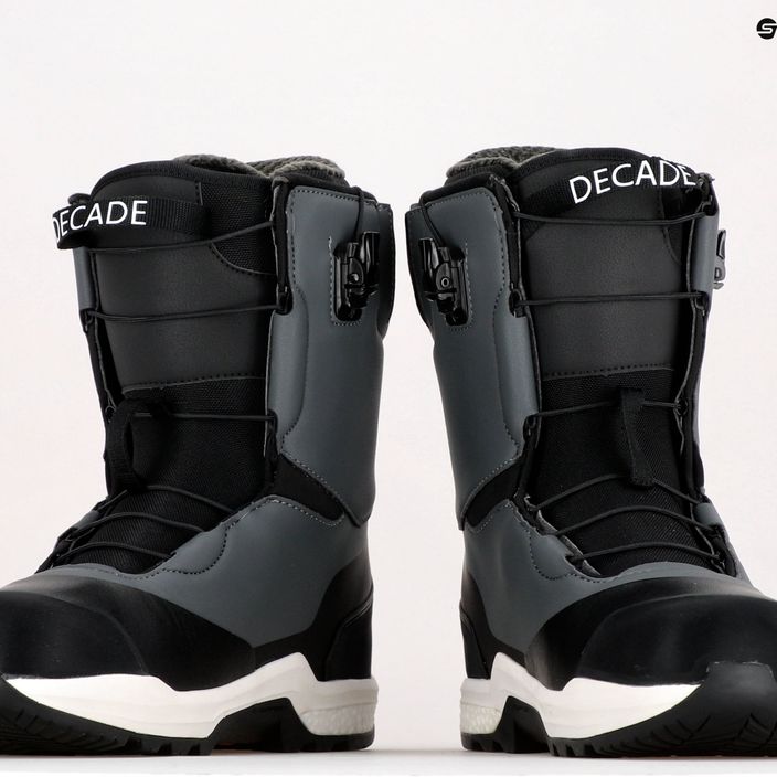 Northwave Decade SLS ανδρικές μπότες snowboard μαύρο-γκρι 70220403-84 11
