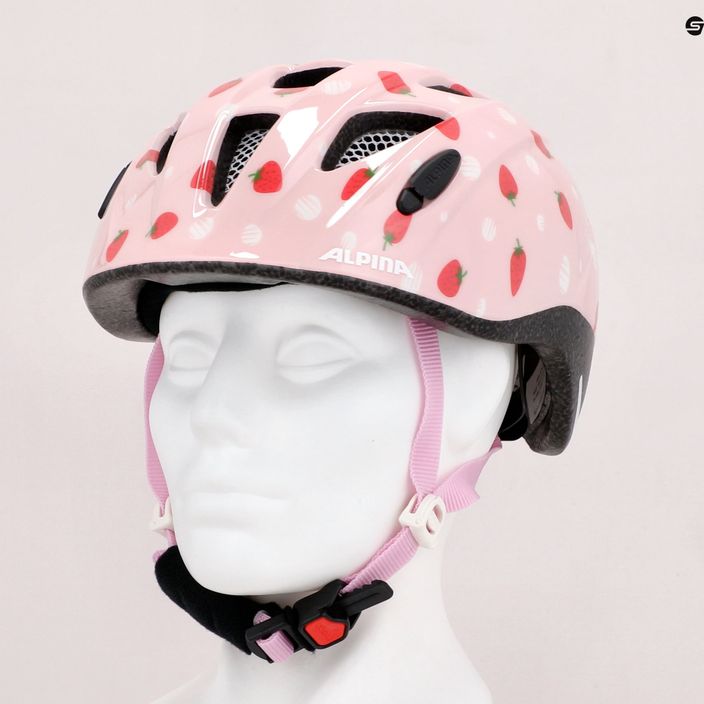 Παιδικό κράνος ποδηλάτου Alpina Ximo strawberry rose gloss 11