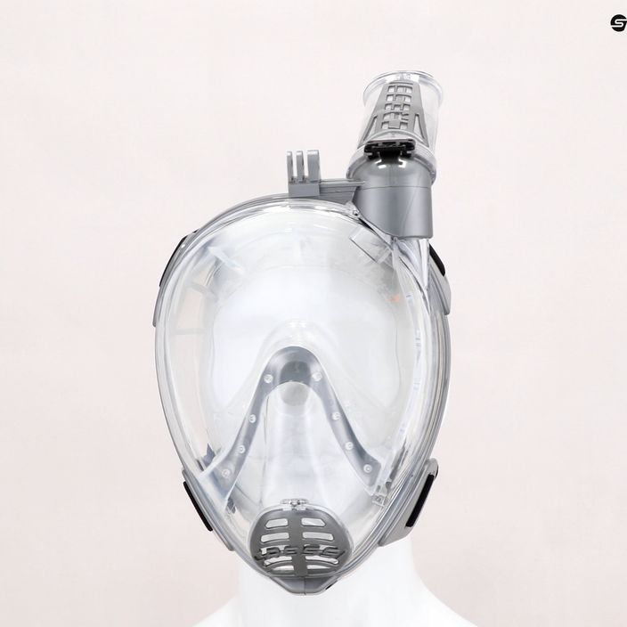 Cressi Duke Action γκρι full face μάσκα για κατάδυση με αναπνευστήρα XDT000255 7