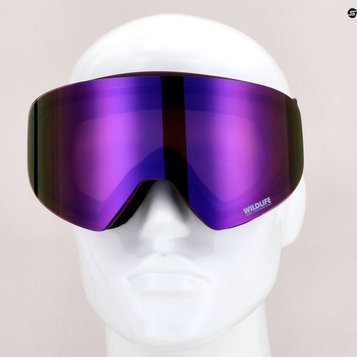 VonZipper Encore acai satin/wildlife cosmic chrome γυαλιά snowboard AZYTG00114-XPPM 9