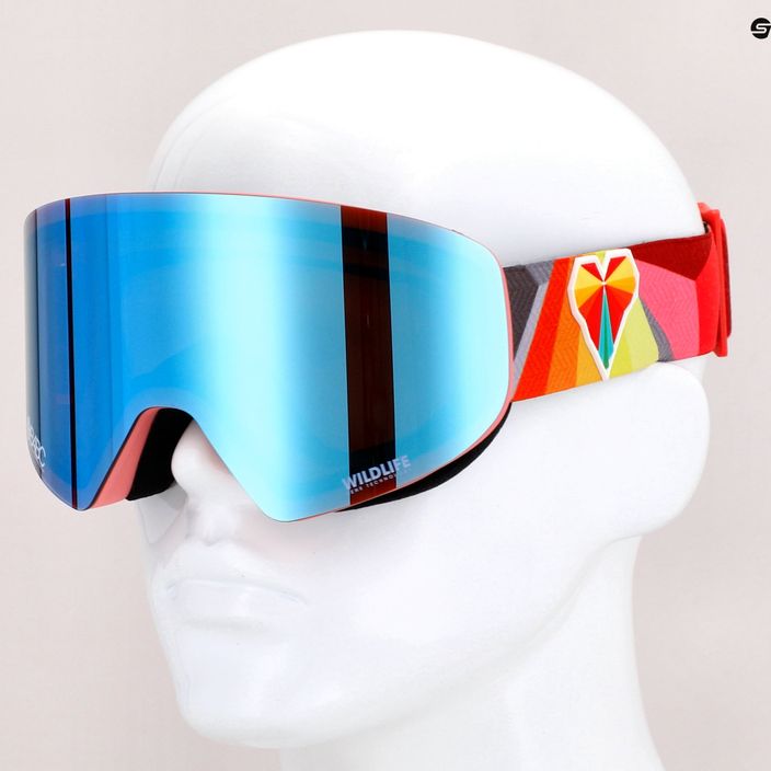 VonZipper Encore b4bc/wildlife stellar chrome γυαλιά snowboard AZYTG00114-BBS 9