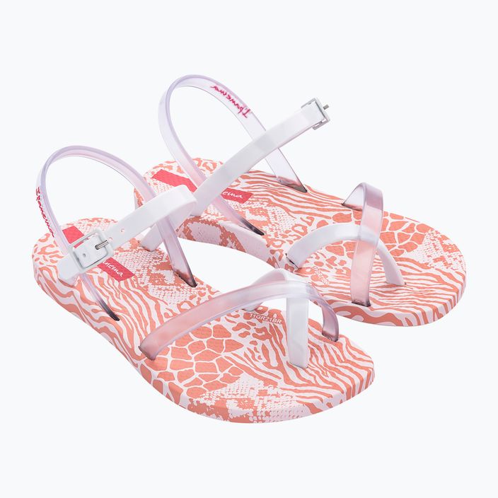 Ipanema Fashion Sand VIII Παιδικά λευκά/ροζ σανδάλια 8
