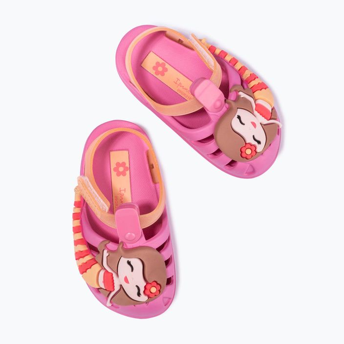 Ipanema Summer VIII ροζ/πορτοκαλί παιδικά σανδάλια 11