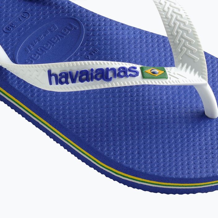 Havaianas Brasil Logo μπλε σαγιονάρες H4110850 12