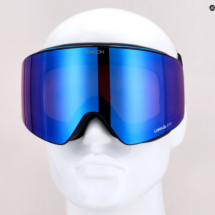 Γυαλιά σκι DRAGON PXV split/lumalens μπλε ιόντα/lumalens κεχριμπάρι 38280/6534003 12