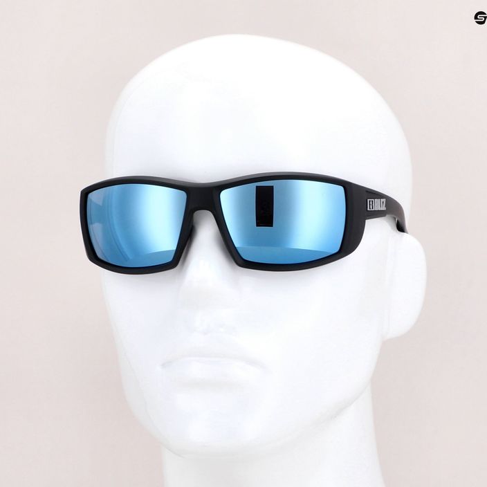 Bliz Drift ματ μαύρο/καπνό μπλε multi 54001-13 γυαλιά ποδηλασίας 10