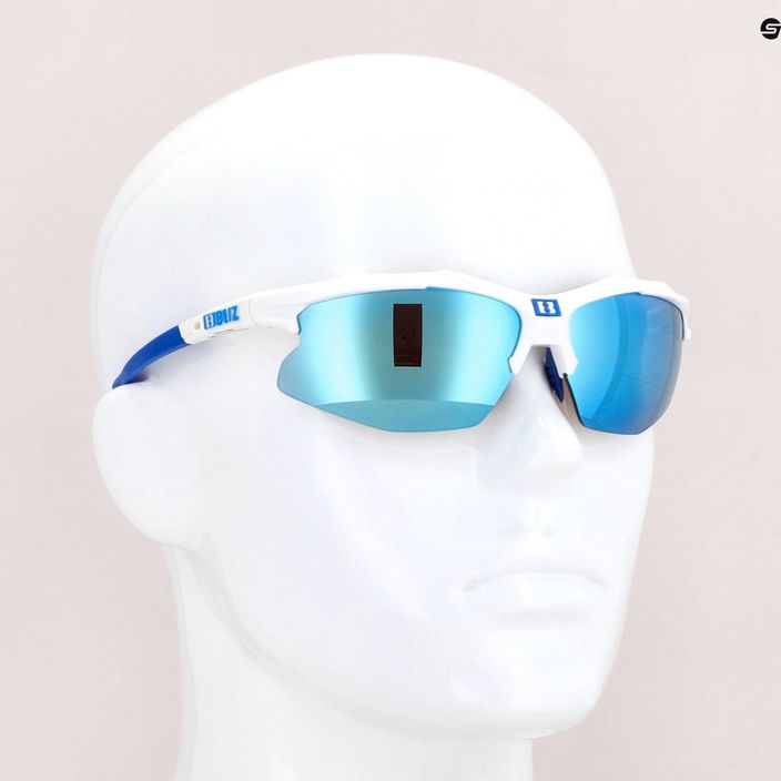 Bliz Hybrid λευκό/καπνό μπλε multi 52806-03 γυαλιά ποδηλασίας 6