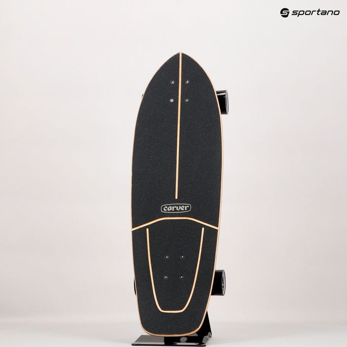 Surfskate skateboard Carver CX Raw 31" Resin 2022 Complete μπλε και λευκό C1012011135 16
