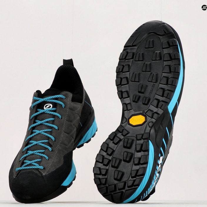 Ανδρικές μπότες πεζοπορίας SCARPA Mescalito GTX μαύρο-μπλε 72103-200/1 18