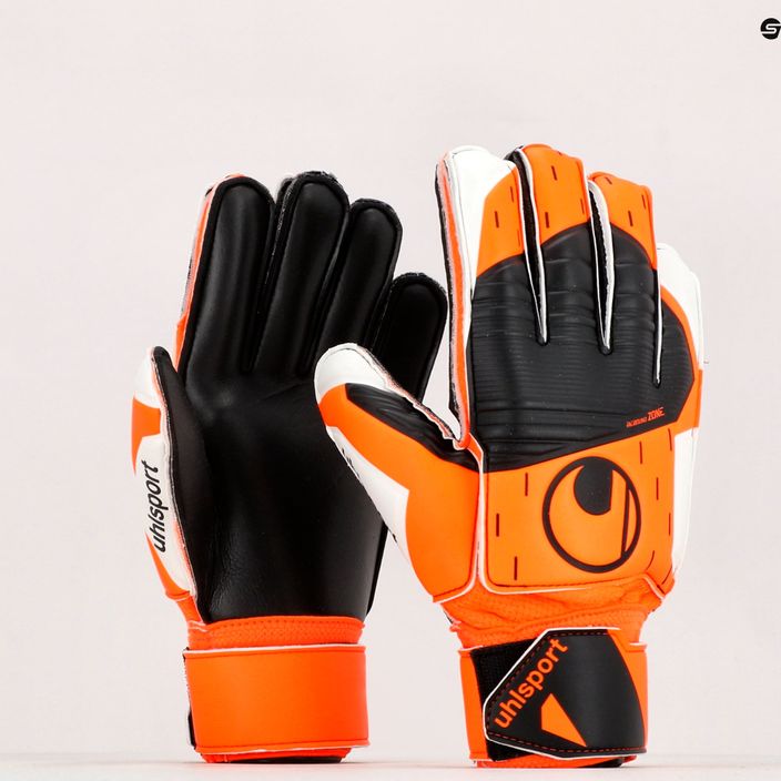 Uhlsport Soft Resist+ Flex Frame γάντια τερματοφύλακα πορτοκαλί και λευκό 101127401 9