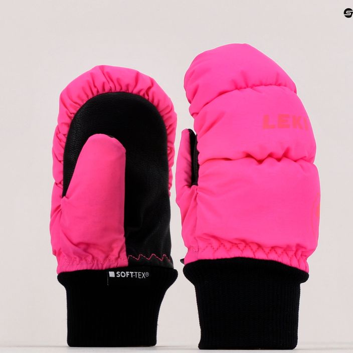 LEKI Παιδικά γάντια σκι Little Eskimo Mitt Short ροζ 650802403030 9