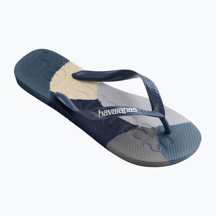 Havaianas Top Logomania Colors II σαγιονάρες μπλε-μπλέ 8