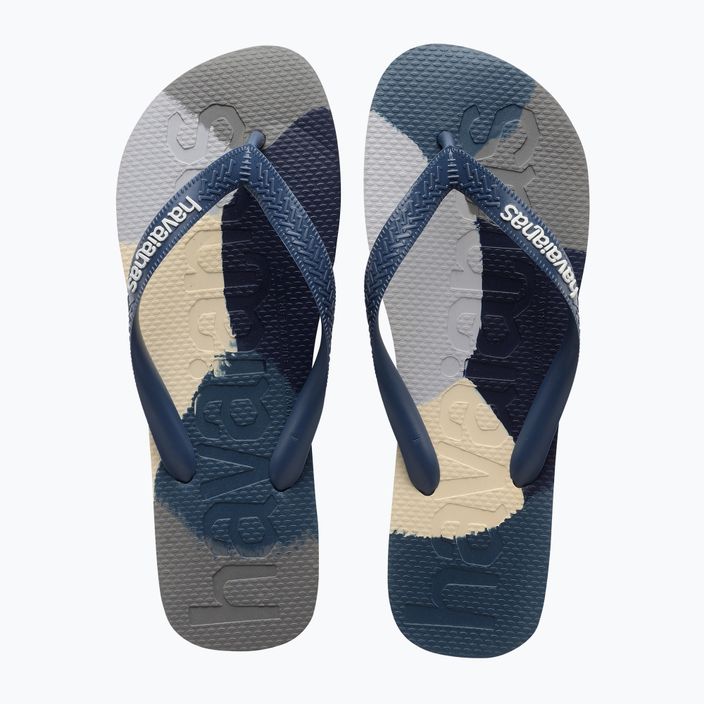 Havaianas Top Logomania Colors II σαγιονάρες μπλε-μπλέ 10