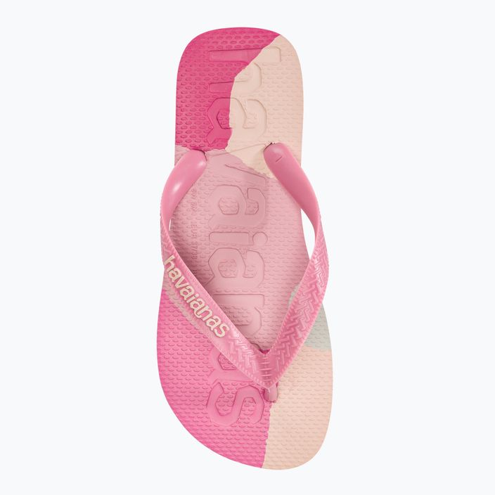 Havaianas Top Logomania Colors II crystal rose σαγιονάρες 5