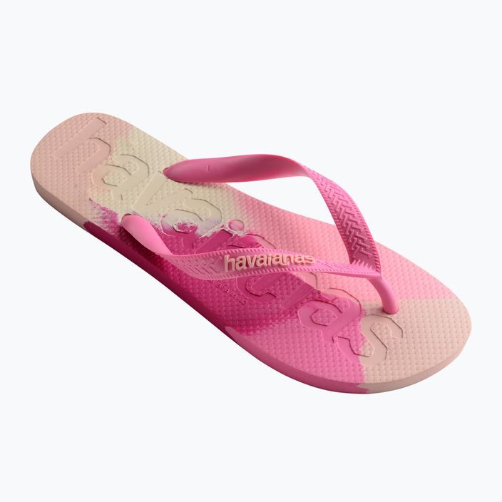 Havaianas Top Logomania Colors II crystal rose σαγιονάρες 8