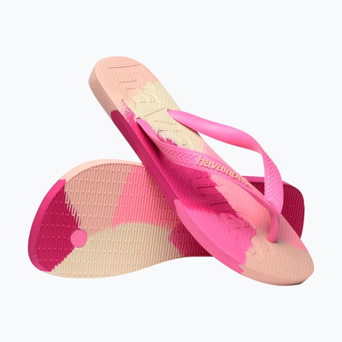 Havaianas Top Logomania Colors II crystal rose σαγιονάρες 11