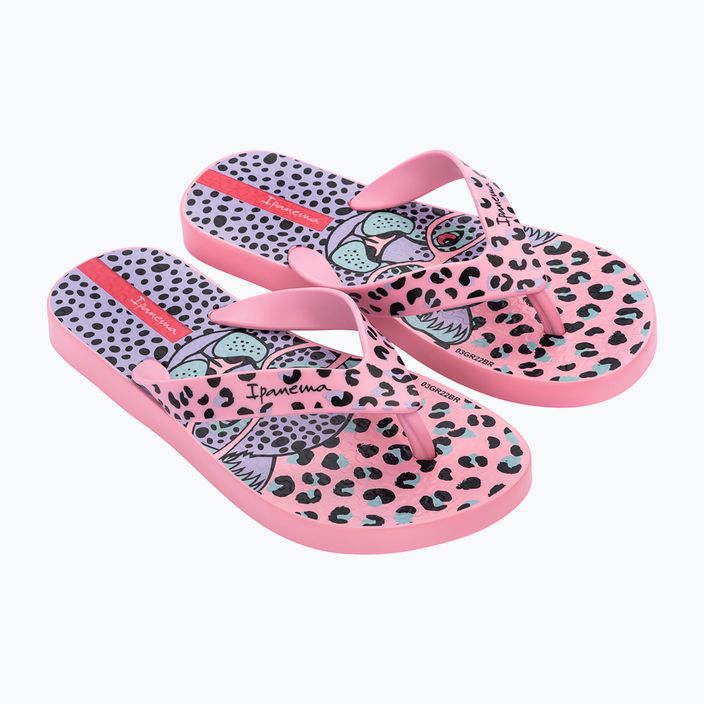 Ipanema Safari Fun Παιδικές σαγιονάρες ροζ και μοβ 26851-AF799 9