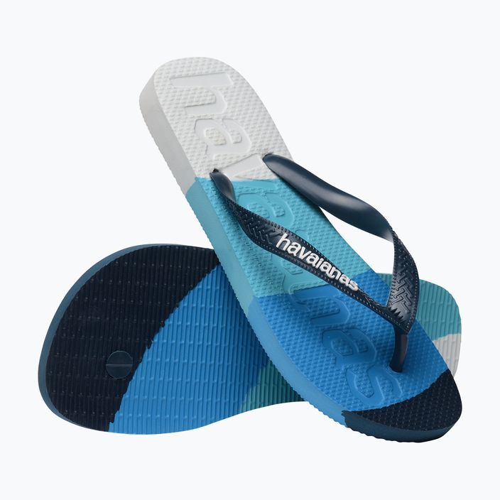 Havaianas Top Logomania Flip Flops Colors II atlantic blue 5