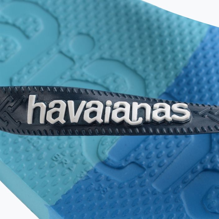 Havaianas Top Logomania Flip Flops Colors II atlantic blue 6