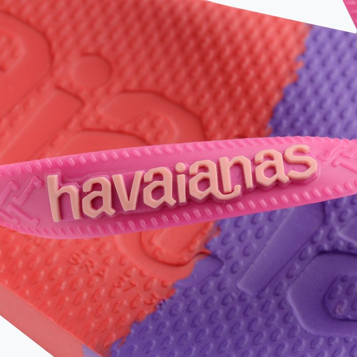 Havaianas Top Logomania Colors II ροζ σαγιονάρες flux 13