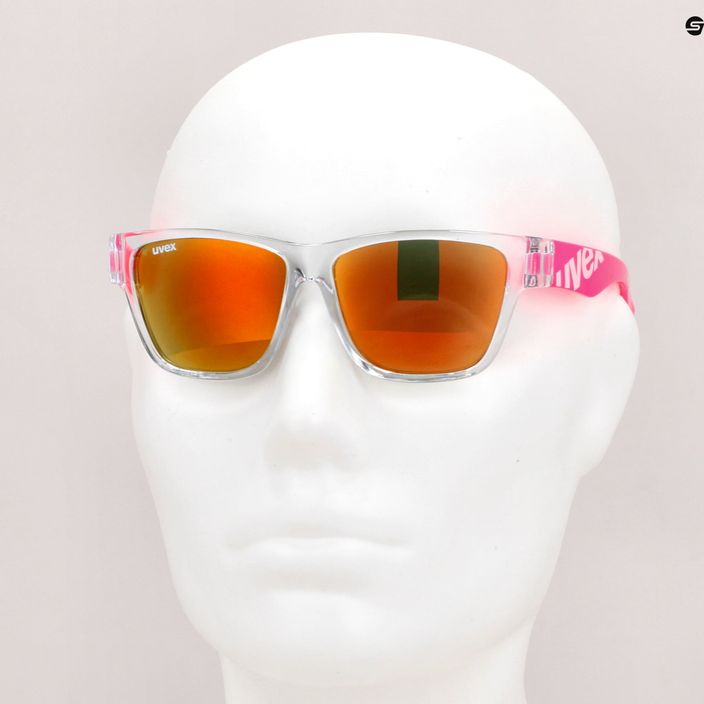 UVEX παιδικά γυαλιά ηλίου Sportstyle 508 διάφανο ροζ/κόκκινο καθρέφτη S5338959316 7