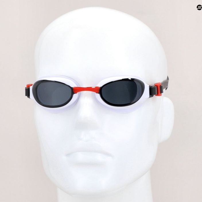 Speedo Aquapure μαύρα/λευκά/κόκκινα/καπνιστά γυαλιά κολύμβησης 8-090028912 6