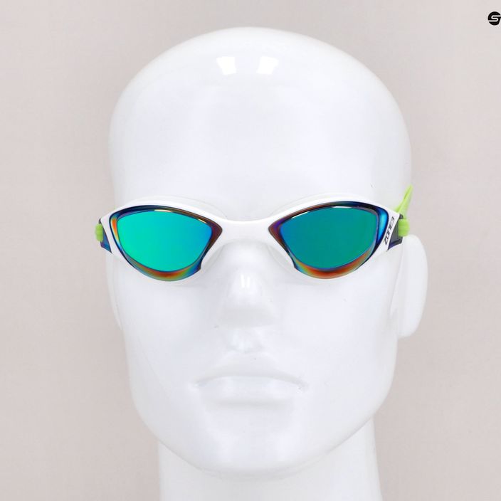 ZONE3 Aspect ουράνιο τόξο καθρέφτη/ασπρίλα/λευκά γυαλιά κολύμβησης SA20GOGAS117 7