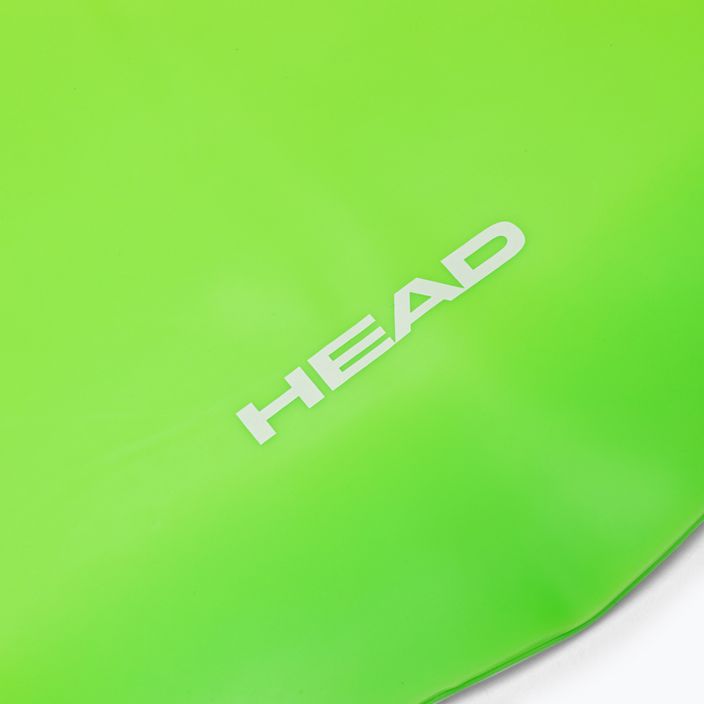 HEAD Σιλικόνη Flat LM παιδικό καπέλο κολύμβησης πράσινο 455006 2