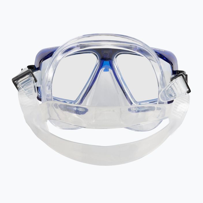 Mares Starfish '12 σετ κατάδυσης μάσκα + αναπνευστήρας μπλε/καθαρό 411740 5