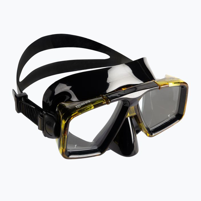 Mares Starfish '12 σετ κατάδυσης μάσκα + αναπνευστήρας μαύρο/κίτρινο 411740 2