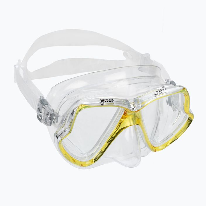 Σετ κατάδυσης Mares Zephir μάσκα + αναπνευστήρας κίτρινο/άχρωμο 411769 2
