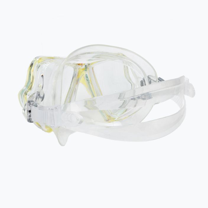 Σετ κατάδυσης Mares Zephir μάσκα + αναπνευστήρας κίτρινο/άχρωμο 411769 5