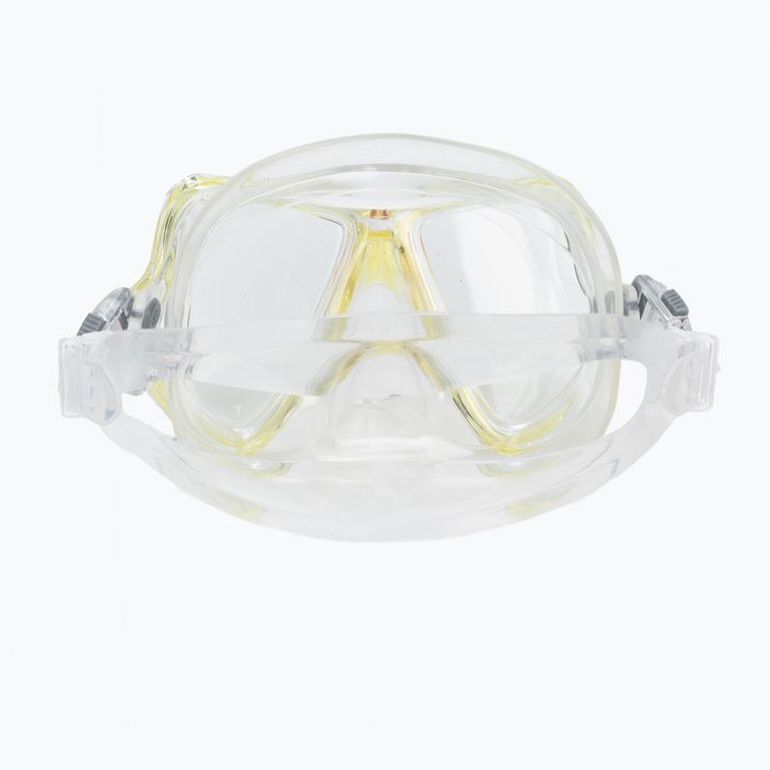 Σετ κατάδυσης Mares Zephir μάσκα + αναπνευστήρας κίτρινο/άχρωμο 411769 6