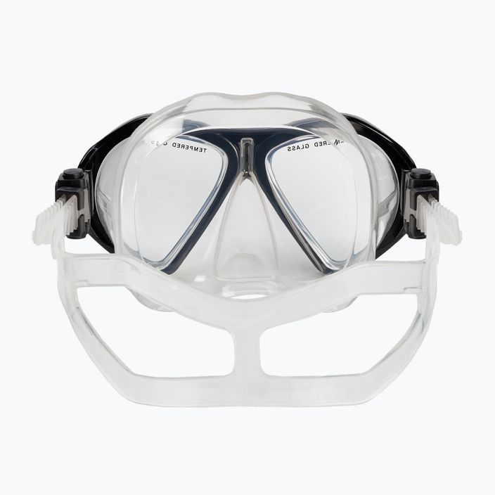 Mares ABC Quest Travel σετ κατάδυσης μάσκα+ αναπνευστήρας+ πτερύγια μαύρο-μπλε 410797 10