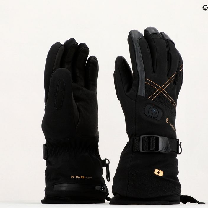 Γυναικεία θερμαινόμενα γάντια Therm-ic Ultra Heat Boost μαύρο T46-1200-002 17