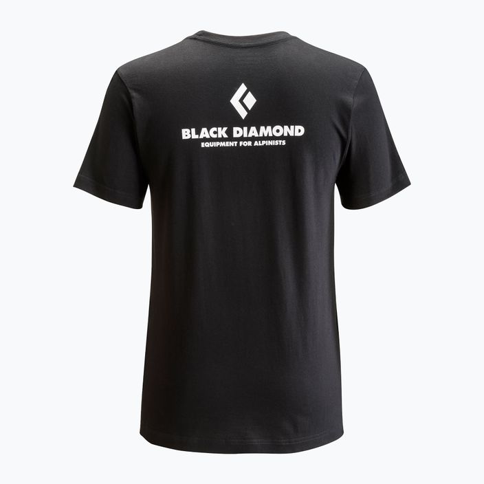 Ανδρικό μπλουζάκι Black Diamond Equipmnt For Alpinist μαύρο 2