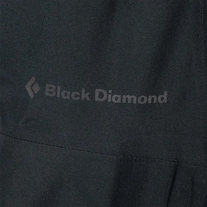 Ανδρικό παντελόνι βροχής Black Diamond Liquid Point μαύρο AP7410000002SML1 4