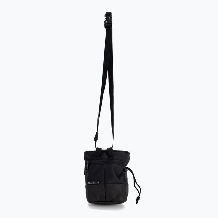 Black Diamond Mojo Zip τσάντα μαγνησίας μαύρο BD630155 2