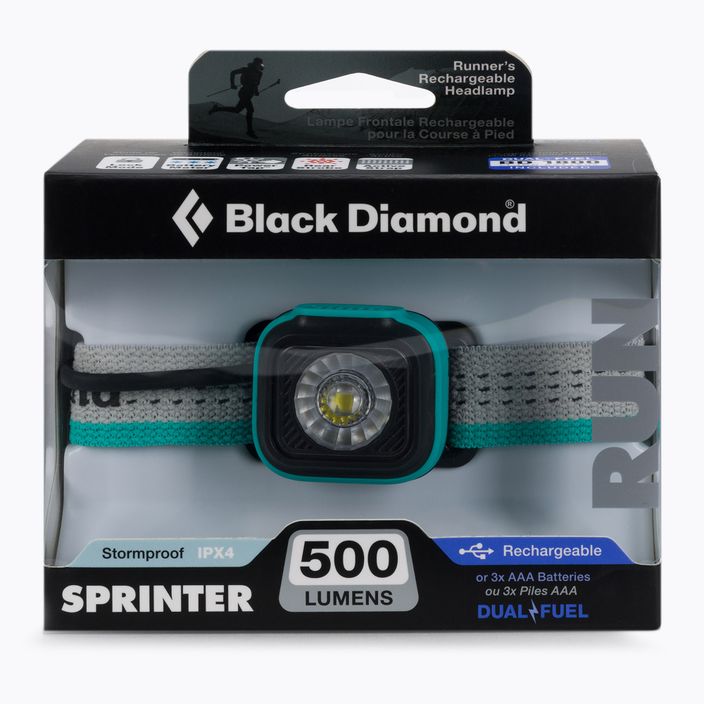 Φακός κεφαλής Black Diamond Sprinter 500 πράσινος BD6206704050ALL1 2