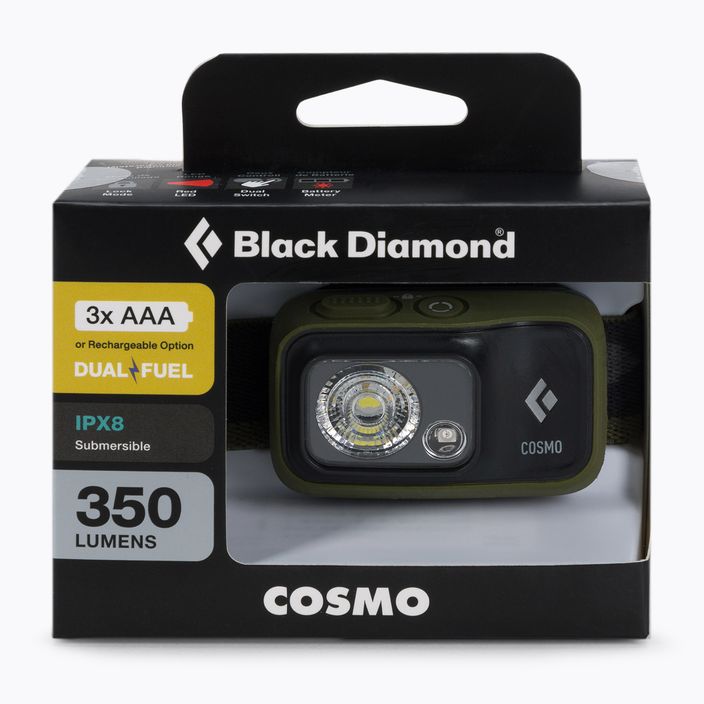 Black Diamond Cosmo 350 πυρσός πράσινος BD6206733002ALL1 2