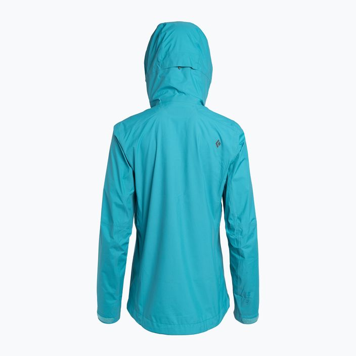 Γυναικείο μπουφάν βροχής Black Diamond Highline Stretch μπλε AP7450014055LRG1 7