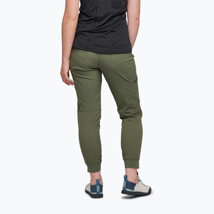 Γυναικείο παντελόνι αναρρίχησης Black Diamond Technician Jogger πράσινο AP750135 2