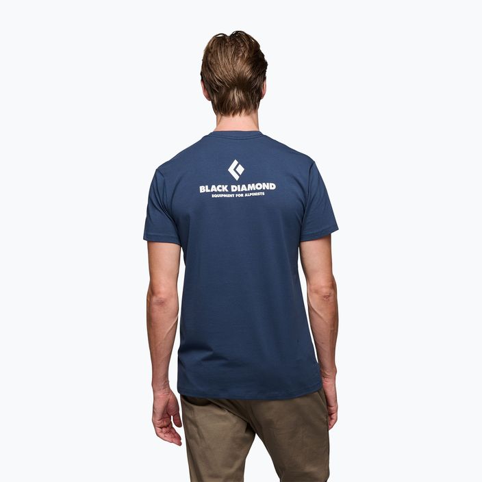 Ανδρικό μπλουζάκι Black Diamond Equipmnt For Alpinist indigo t-shirt 3
