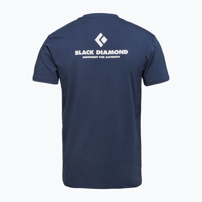 Ανδρικό μπλουζάκι Black Diamond Equipmnt For Alpinist indigo t-shirt 5