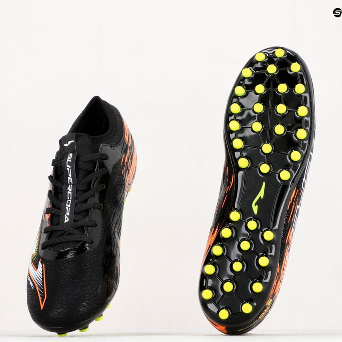 Joma Super Copa AG ανδρικά ποδοσφαιρικά παπούτσια μαύρο/κοραλί 17