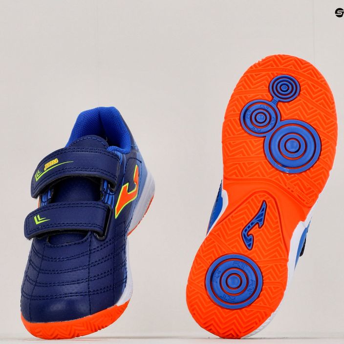 Joma Xpander IN navy/orange fluor παιδικά ποδοσφαιρικά παπούτσια ποδοσφαίρου 14