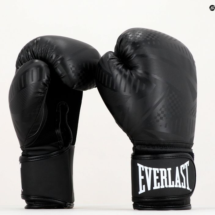 Everlast Spark ανδρικά γάντια πυγμαχίας μαύρα EV2150 7